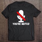 Tadostore Womens You're Muted - Biden Harris 2020 - Joe Kamala - Funny Debate Tee Shirt