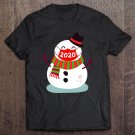 Tadostore Snowman Wearing Mask - Quarantine Christmas 2020 Ver2 Tee Shirt