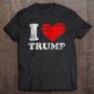 Tadostore I Love Trump Zip Tee Shirt