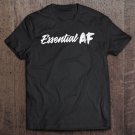 Tadostore Womens Essential Af Employee Fun Quarantine Social Distancing Gift V-Neck Tee Shirt