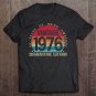 Tadostore 44Th Birthday Retro Limited Edition 1976 Quarantine Birthday Tee Shirt