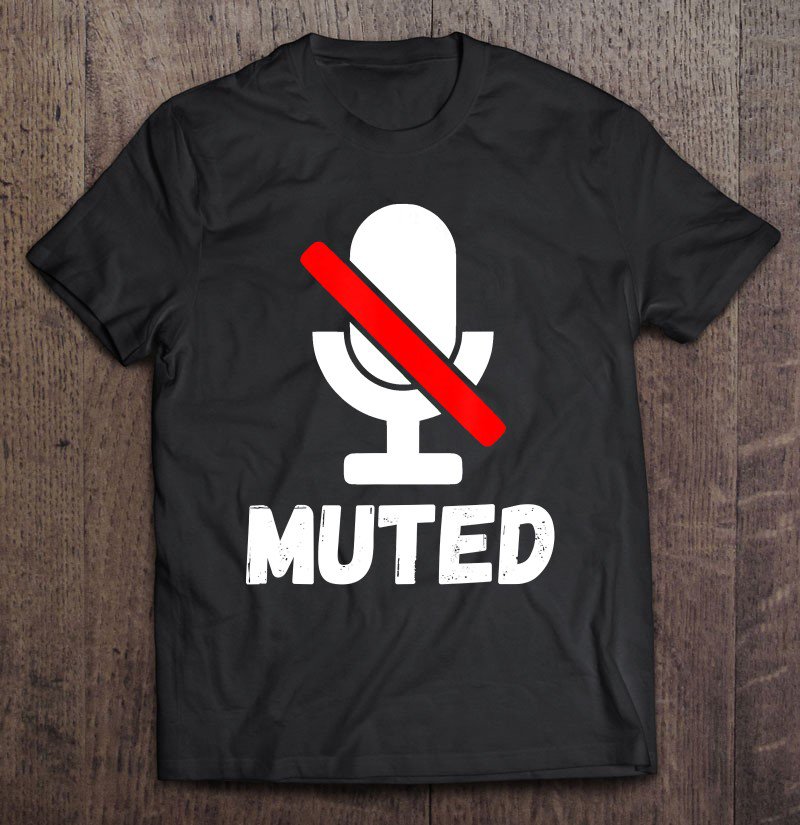 Tadostore Muted - Biden Harris 2020 - Joe Kamala 2020 - Funny Debate Tee Shirt