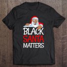 Tadostore Christmas Black Lives Matter Santa African Design Tee Shirt
