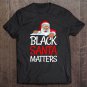 Tadostore Christmas Black Lives Matter Santa African Design Tee Shirt