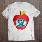 Tadostore Can't Mask The Love For My Kindergarteners Preschool Teacher Tee Shirt