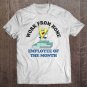 Tadostore Spongebob Squarepants Work From Home Employee Of The Month Tee Shirt