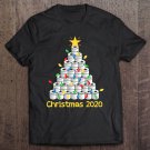 Tadostore Funny Christmas Shirts 2020 Toilet Paper Roll Christmas Tree Tee Shirt