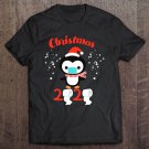 Tadostore Penguin Wearing Mask Christmas 2020 Cute Christmas Pajama Tee Shirt