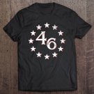 Tadostore No 46 President Joe Biden Patriotic Stars Circle Tee Shirt