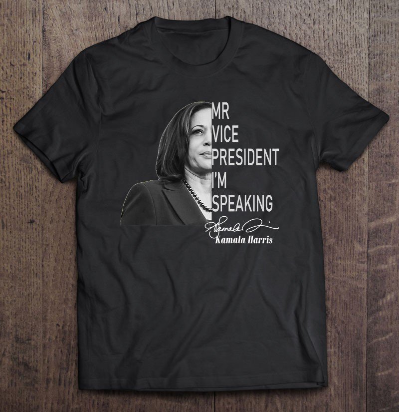 Tadostore Mr. Vice President I'm Speaking Biden Harris Debate 2020 Ver2 Tee Shirt