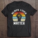 Tadostore Black Lives Matter Retro Vintage Tee Shirt