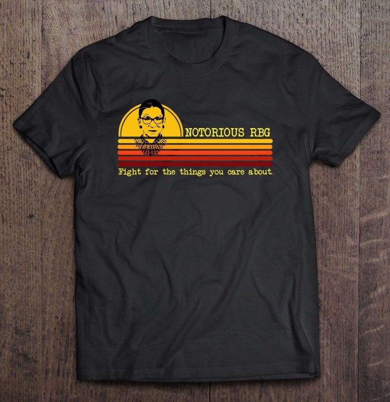 Tadostore Notorious Rbg Ruth Bader Ginsburg Political Feminist Gift Pullover Tee Shirt