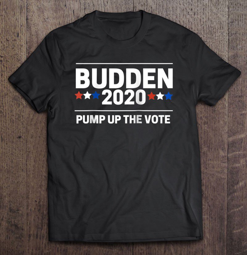 Tadostore Joe Budden 2020 Election Pump Up The Vote Funny Raglan Baseball Tee Shirt