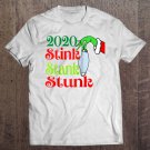 Tadostore 2020 Stink Stank Stunk Matching Family Christmas Pajamas Gif Raglan Baseball Tee Tee Shirt