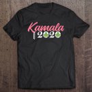 Tadostore Kamala Harris 2020 President Pink Pretty Green Raglan Baseball Tee Tee Shirt