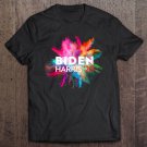 Tadostore Joe Biden Kamala Harris 2020 Hipster Tie Dye Chalk Explosion Tee Shirt