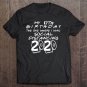 Tadostore My 12Th Birthday The One Where I Was Social Distancing 2020 Tee Shirt