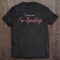 Tadostore Womens Excuse Me I'm Speaking Kamala Harris I Am Speaking Vp Debate Tee Shirt
