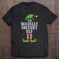 Tadostore Socially Distant Elf Matching Family Group Christmas Funny Tee Shirt