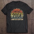 Tadostore 16 Years Old Gifts Vintage 2004 Limited Edition 16Th Birthday Tee Shirt