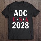 Tadostore Alexandria Ocasio Cortez Aoc 2028 Shirt Tee Shirt
