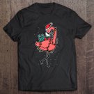 Tadostore Flamingo Wear Face Mask Christmas Lights Cool X-Mas Gifts Tee Shirt