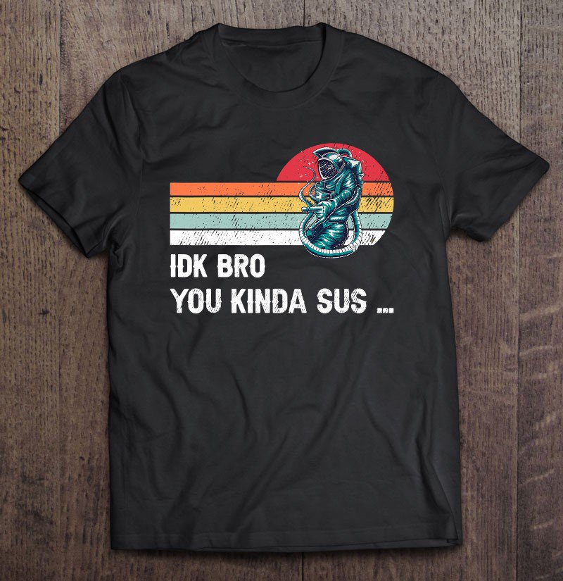 Tadostore Imposter Among Costume Game Us Sus Vintage Retro Grunge Ver2 Tee Shirt