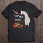 Tadostore Fa La La Llama Shirt - Face Mask Llama Christmas Shirt Tee Shirt