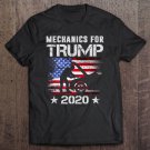 Tadostore Mechanics For Trump 2020 Tshirt Mechanic Usa Flag Lover Gift Tee Shirt