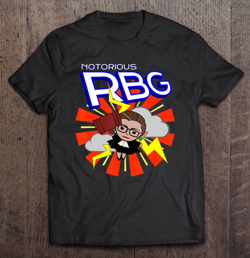 Tadostore Notorious Rbg Ruth Bader Ginsburg Superhero Equal Rights Tee Shirt