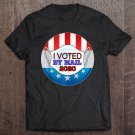 Tadostore I Voted By Mail With A Mask Funny Quarantine Vote Men Women Tee Shirt