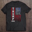Tadostore Trump 2020 American Flag Veteran Stars And Stripes Tee Shirt