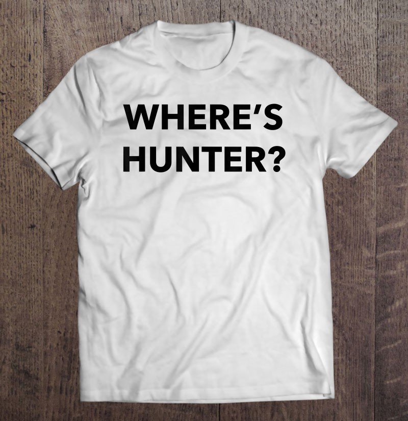 Tadostore Where's Hunter Tee Shirt