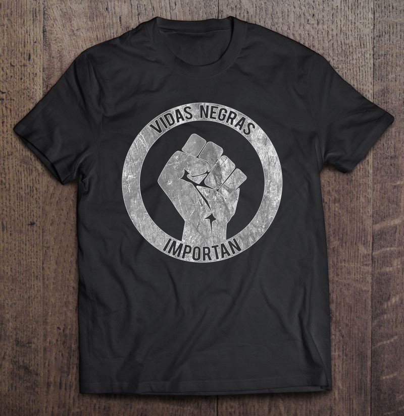 Tadostore Vidas Negras Importan Tee Shirt