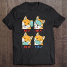 Tadostore Shiba Inu Face Mask Funny Japanese Dog Akita Doge Meme Gift Tee Shirt
