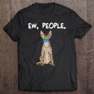 Tadostore Devon Rex Ew People Funny Cat Wearing Face Mask Tee Shirt