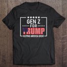 Tadostore Gen Z For Trump Conservative Gift Pro Trump 2020 Election Tee Shirt