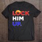 Tadostore Lock Him Up - Impeach The President Toupee - Dark Tee Shirt