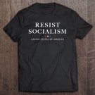 Tadostore Womens Resist Socialism Anti-Socialist Trump 2020 Usa Tee Shirt
