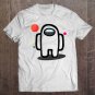 Tadostore Impostor Or Crewmate Among Game Us Sus Funny Black Is Sus! Tee Shirt