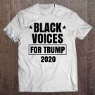 Tadostore Black Voices For Trump Tee Shirt