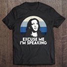 Tadostore Womens Excuse Me I'm Speaking Kamala Raglan Baseball Tee Tee Shirt