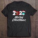 Tadostore Merry Quarantine Christmas 2020 Funny Matching Pajama Gift Tee Shirt