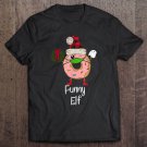 Tadostore Funny Elf Quarantine Christmas Donut 2020 Personality Family Tee Shirt
