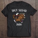 Tadostore Trot Squad 2020 Thanksgiving Day Face Mask Turkey Trot Tee Shirt