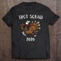 Tadostore Trot Squad 2020 Thanksgiving Day Face Mask Turkey Trot Tee Shirt