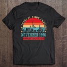 Tadostore November 1996 24 Years Old Shirt 24 Quarantine Birthday Tee Shirt
