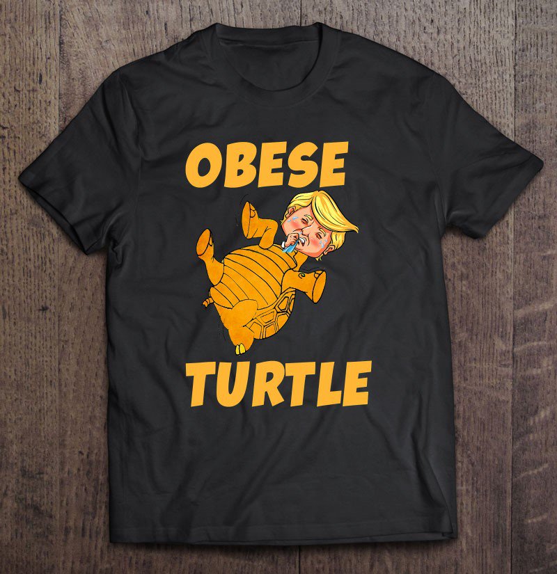 Tadostore Obese Turtle Tee Shirt