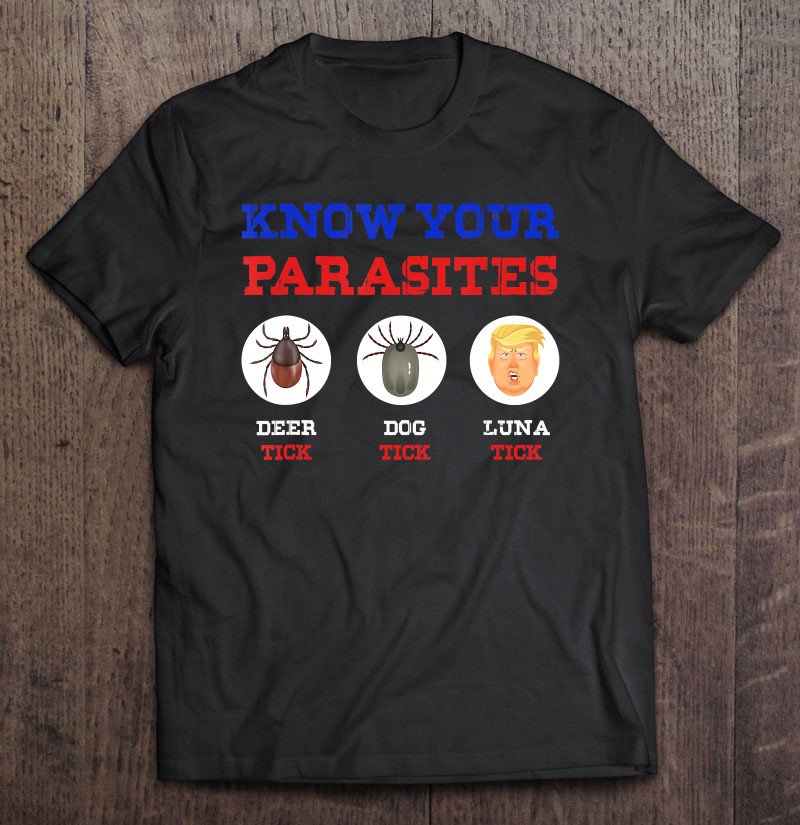 Tadostore Know Your Parasites Anti Trump 86 45 Funny Gift Tee Shirt