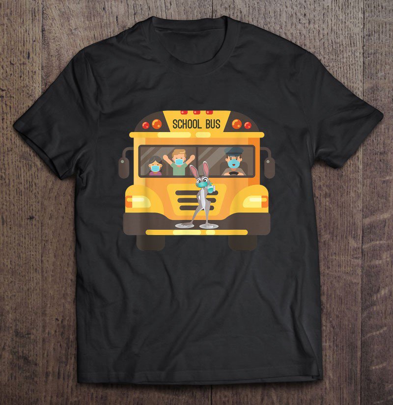 Tadostore Cant Mask My Love For Students Bus Driver Back To School Tee Shirt
